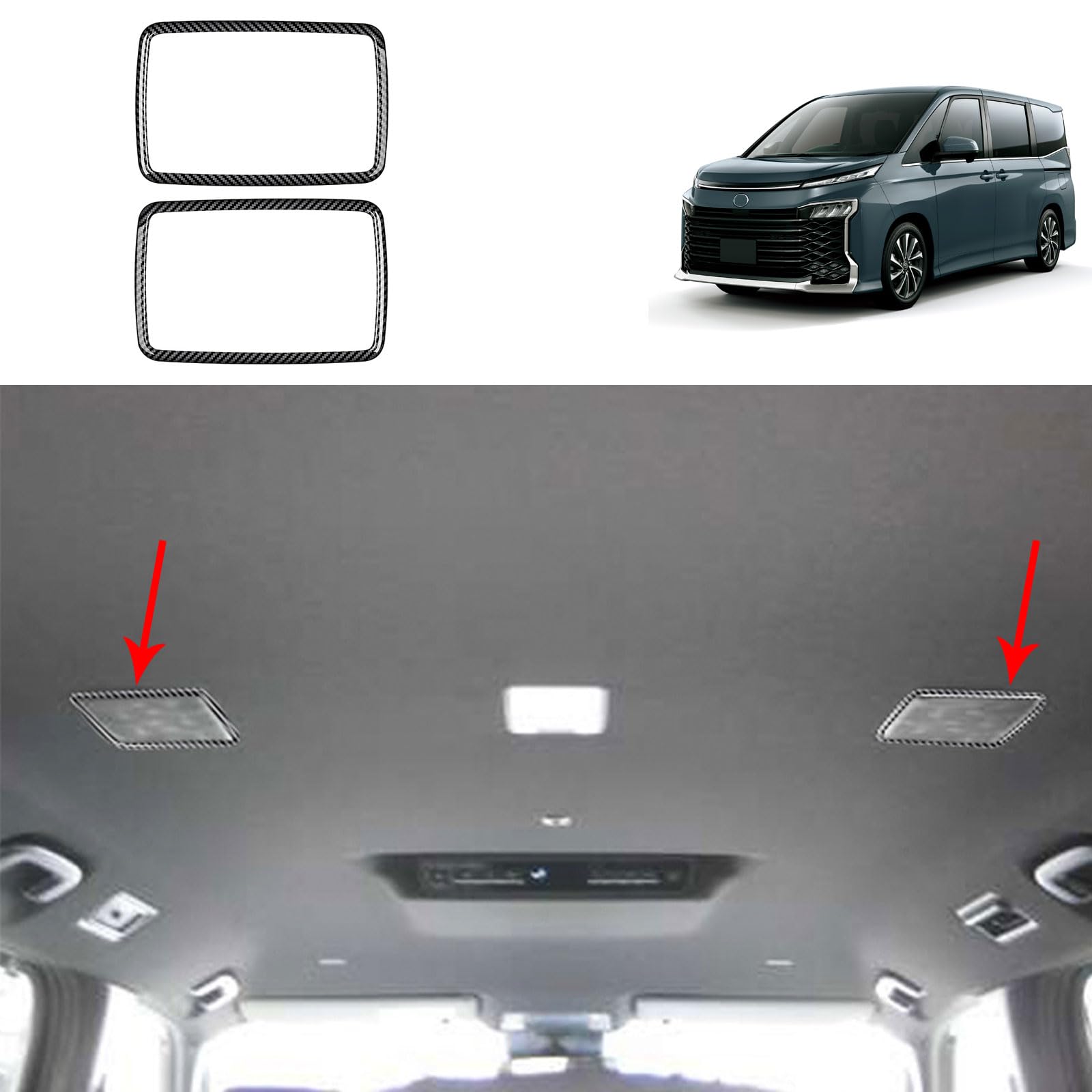 Amazon | TUBAIZAI 新型トヨタヴォクシー90系 に適合 For VOXY 天井